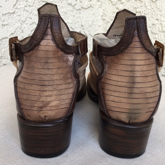 -SOLD-Freebird Arrow Leather Huarache Sandals 9 - Picture 6 of 8